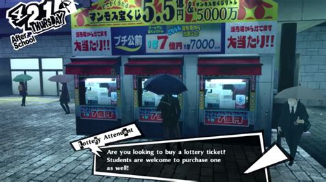 how to win the lottery in persona 5|Persona 5 Royal: How to Win the Lottery .